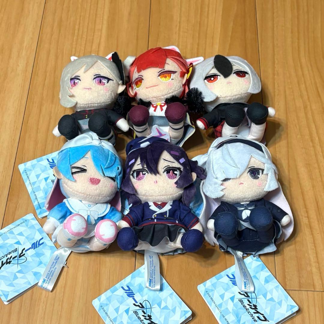 ブルーアーカイブ ミニぬいぐるみ Vol.3 Vol.4 コンプリートセット