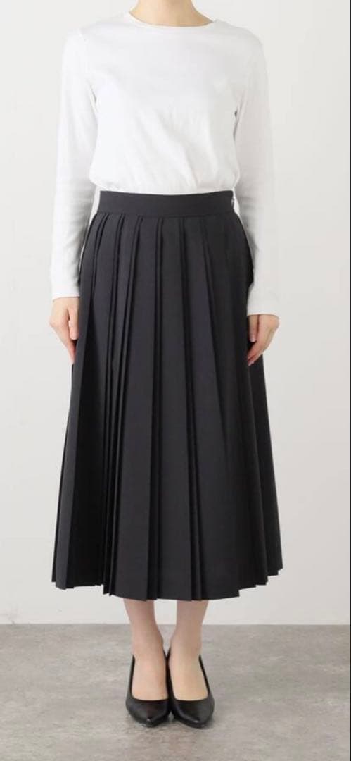 イエナ　プリーツスカート 裏地付き ストレッチプリーツスカート（スカート）｜IENA（イエナ）の