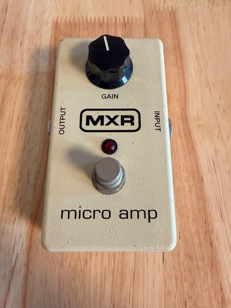 MXR MICRO AMP Clean Booster ブースター 箱なし クリーンブースター MXR micro amp + vs MXR Micro amp サウンド