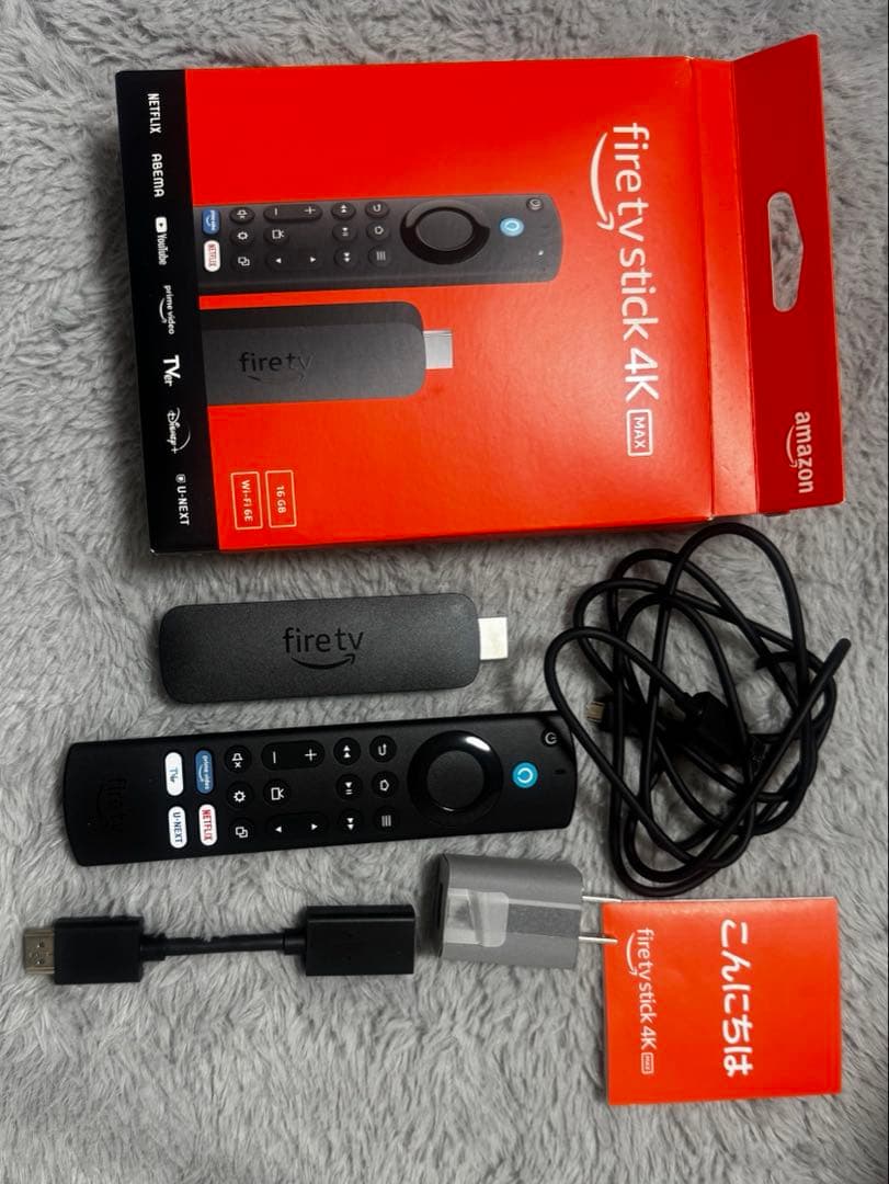 Fire TV Stick 4K MAX 第2世代　美品 Amazon Fire TV Stick 4K Max 第2世代レビュー。レスポンスの高速化