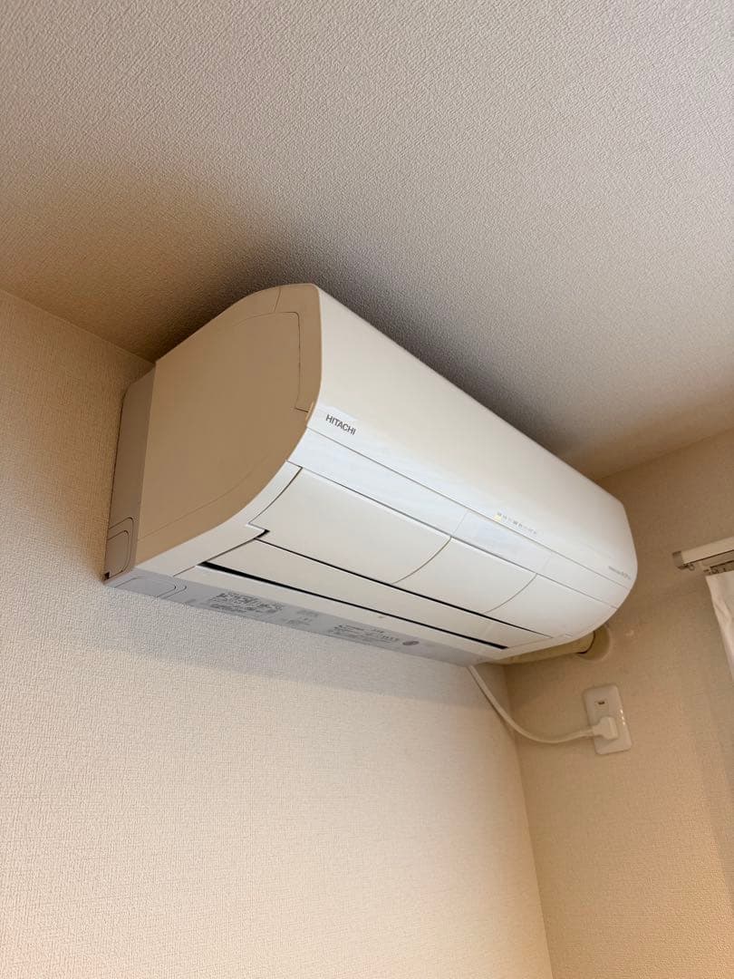 日立 白くまくん エアコン（14畳用）室外機、リモコンなどセット 日立 エアコン 白くまくん 14畳用 RAS－AJ40R2（W） の