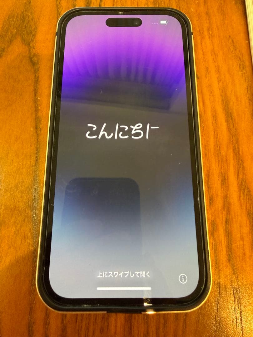 iPhone 14 Pro 128GB ディープパープル　本体　ドコモ美品R様 Apple iPhone 14 Pro 128GB ディープパープル docomo SIMフリー 動作