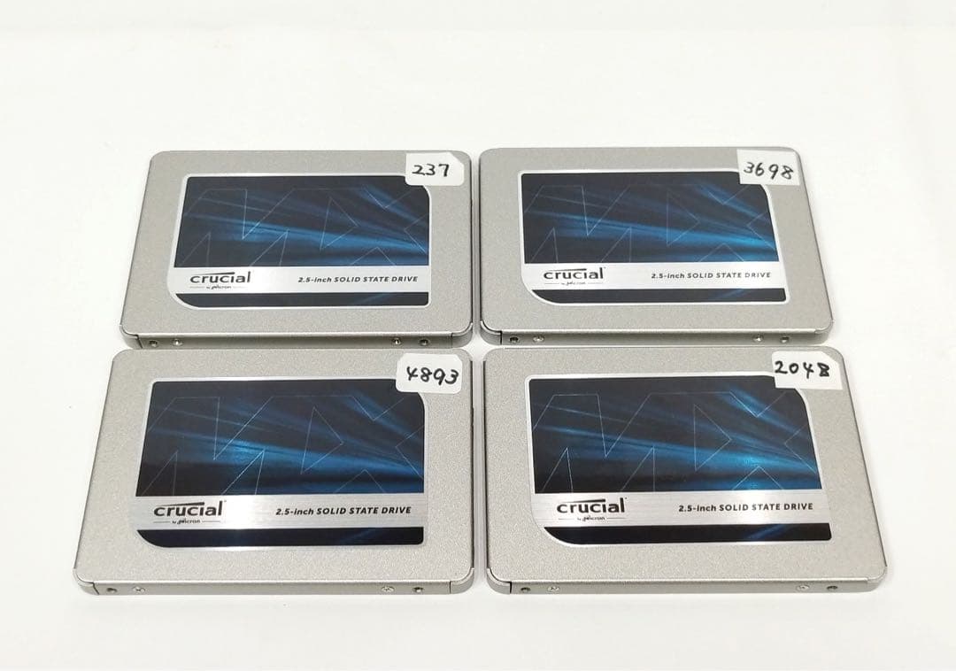 500GB 4枚セット Crucial MX500 SSD 2.5インチ Crucial、第2世代64層3D TLC NANDを採用したSSD「MX500」 - 価格.com