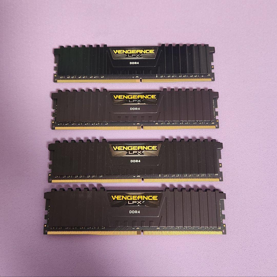 CORSAIR DDR4 32GB (8GB×4) 3600Mhz メモリ Amazon | CORSAIR DDR4-32GB 3600MHz CL18 デスクトップPC用メモリ