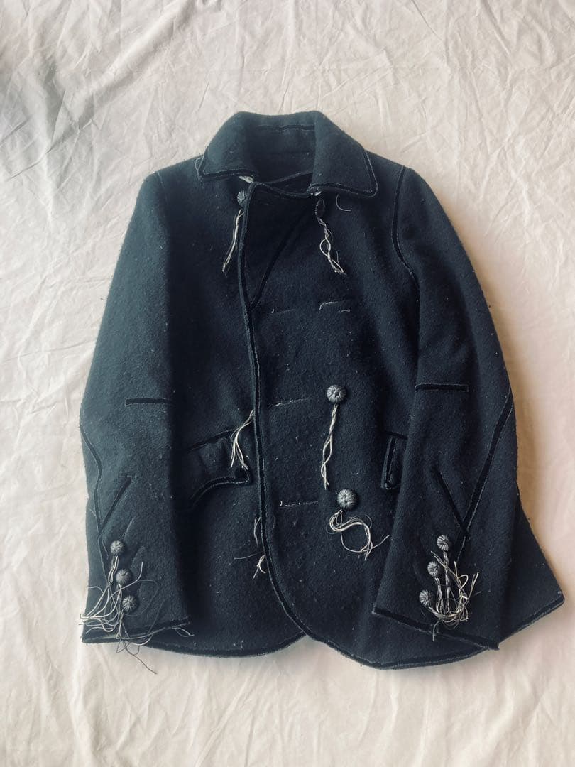 希少 Number (N)ine 黒 レディースS ダッフルコート 別注 ダッフルコート(1 BLACK): Dessin de mode: WOMENS｜ STUDIOUS