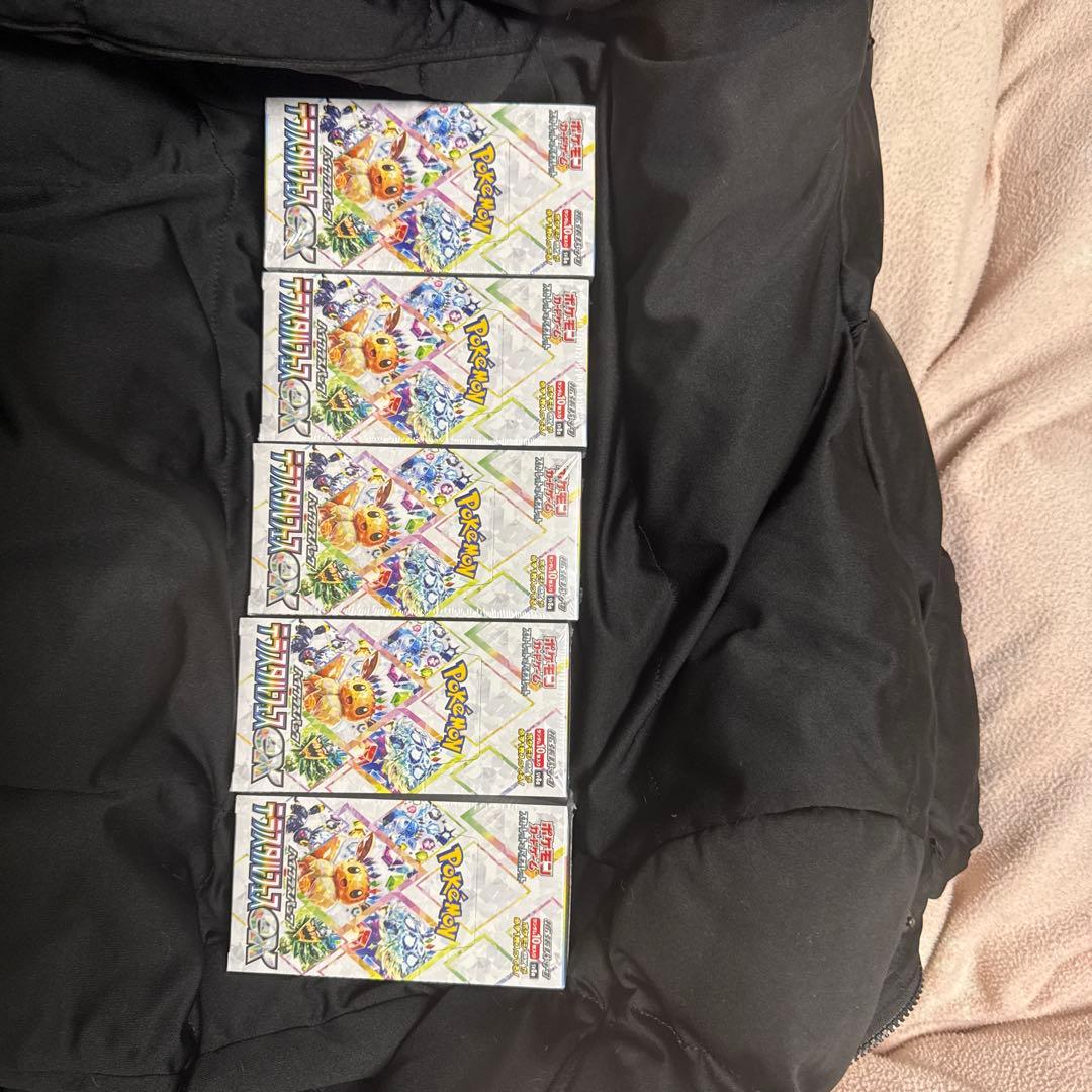 テラステルフェス　未開封5ボックス➕10パック開封み ポケモンカードゲーム テラスタルフェスex BOX ハイクラスパック 新品