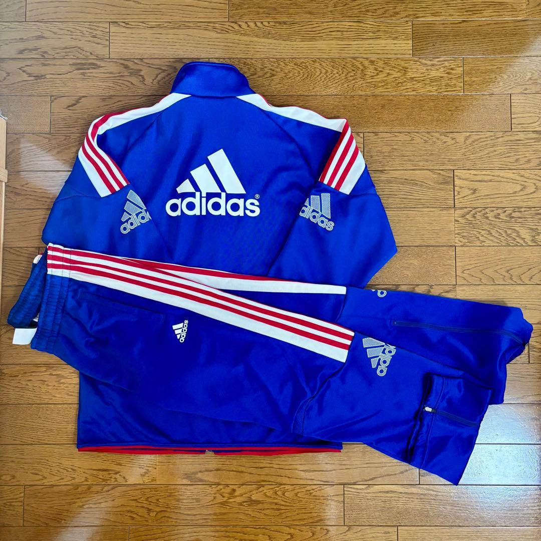 【希少】adidas アディダス ジャージ 上下 セットアップ L 00s adidas（アディダス） ジャージ レディース 上下 セットアップ