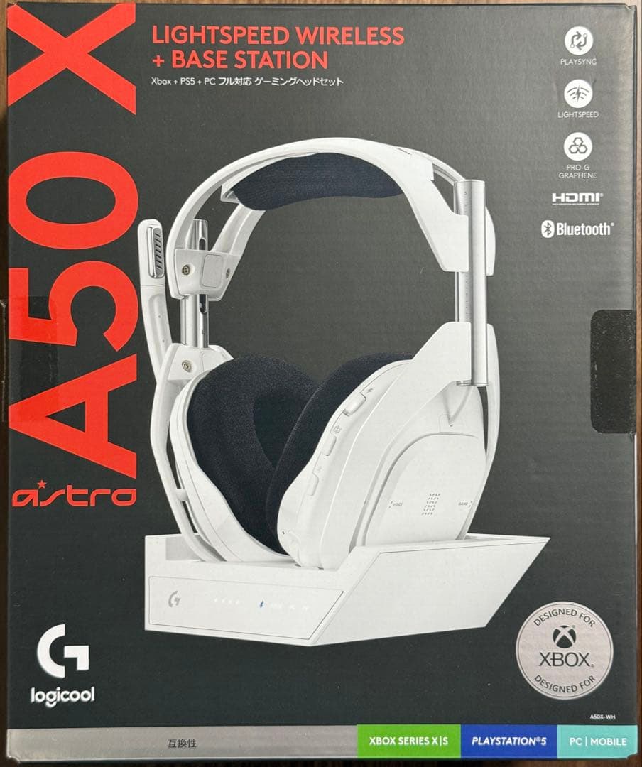 ASTRO A50 X LIGHTSPEED A50X-WH ワイヤレス+α Amazon.co.jp: Logicool G ゲーミングヘッドセット ASTRO A50 X