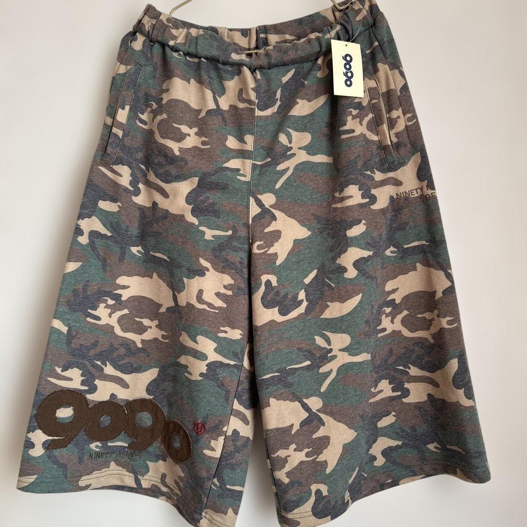 9090 OG Logo Vintage Shorts M グリーンカモ BOTTOMS(ブランド: 9090) – YZ