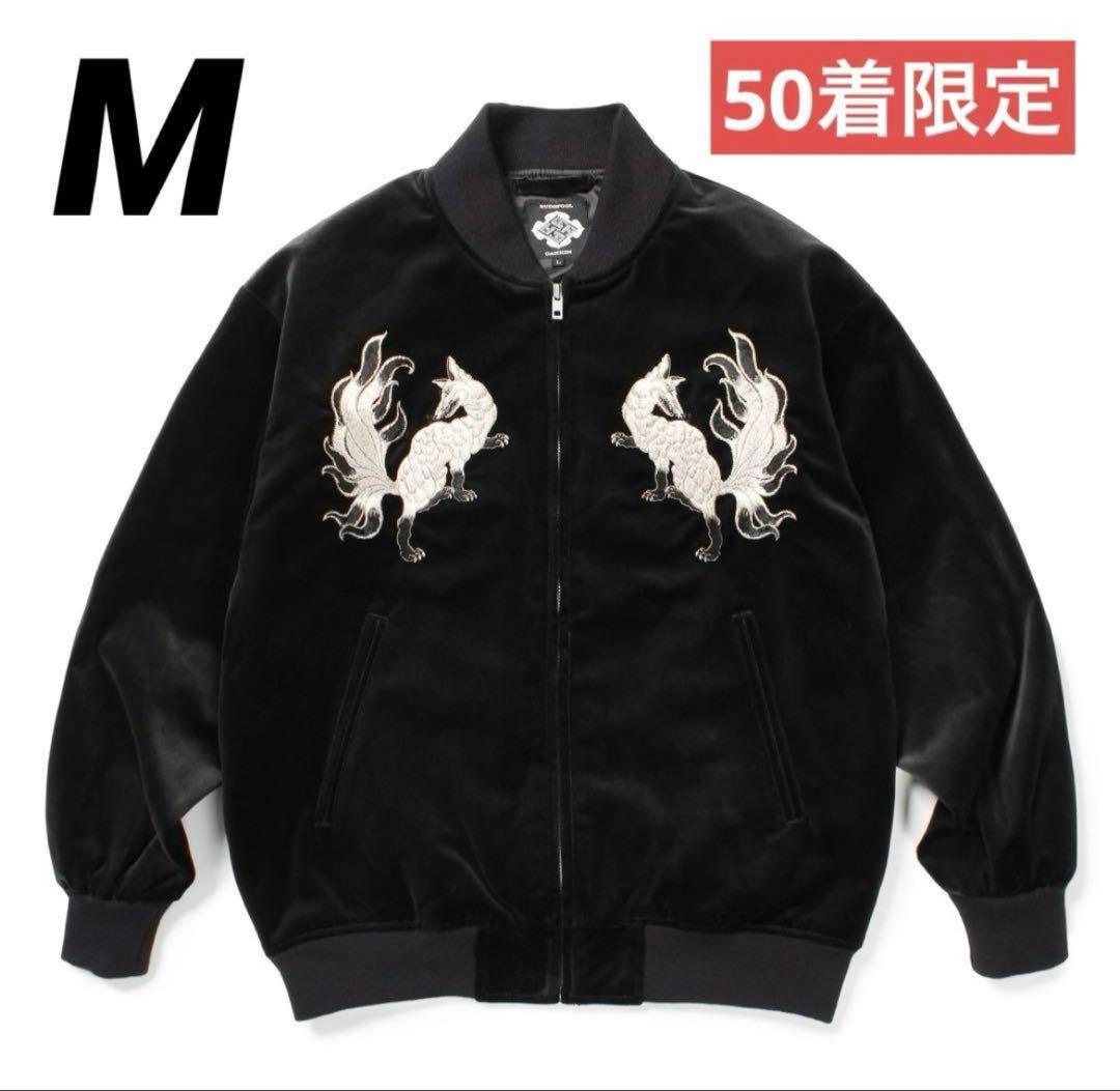 GAKKIN × BUDSPOOL 白墨狐 VELVETEEN SOUVENIR GAKKIN × BUDSPOOL 白墨狐 VELVETEEN SOUVENIR JACKET – GXX