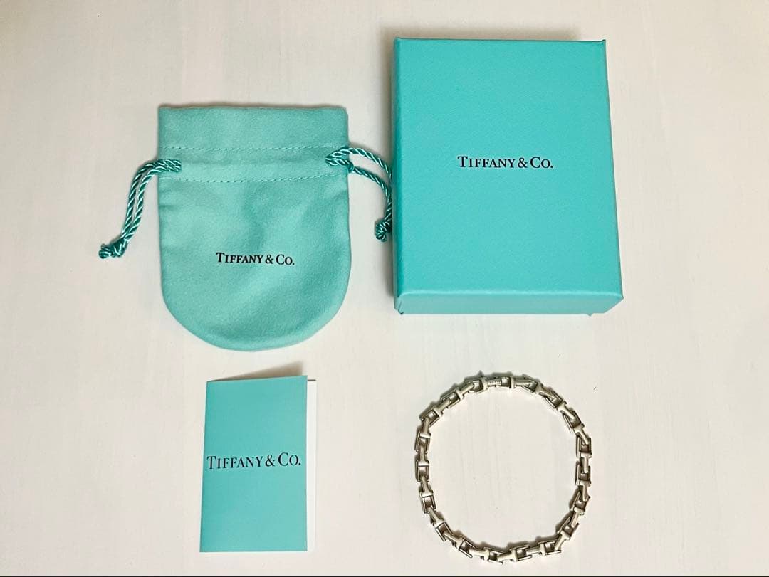 Tiffany & Co. ティファニーTナローチェーンブレスレット Tiffany&Co. ティファニー Tナロー チェーンブレス 中古 レディース